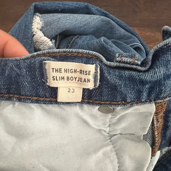 Madewell High rise slim boyfriend jeans - Picture 5 of 10